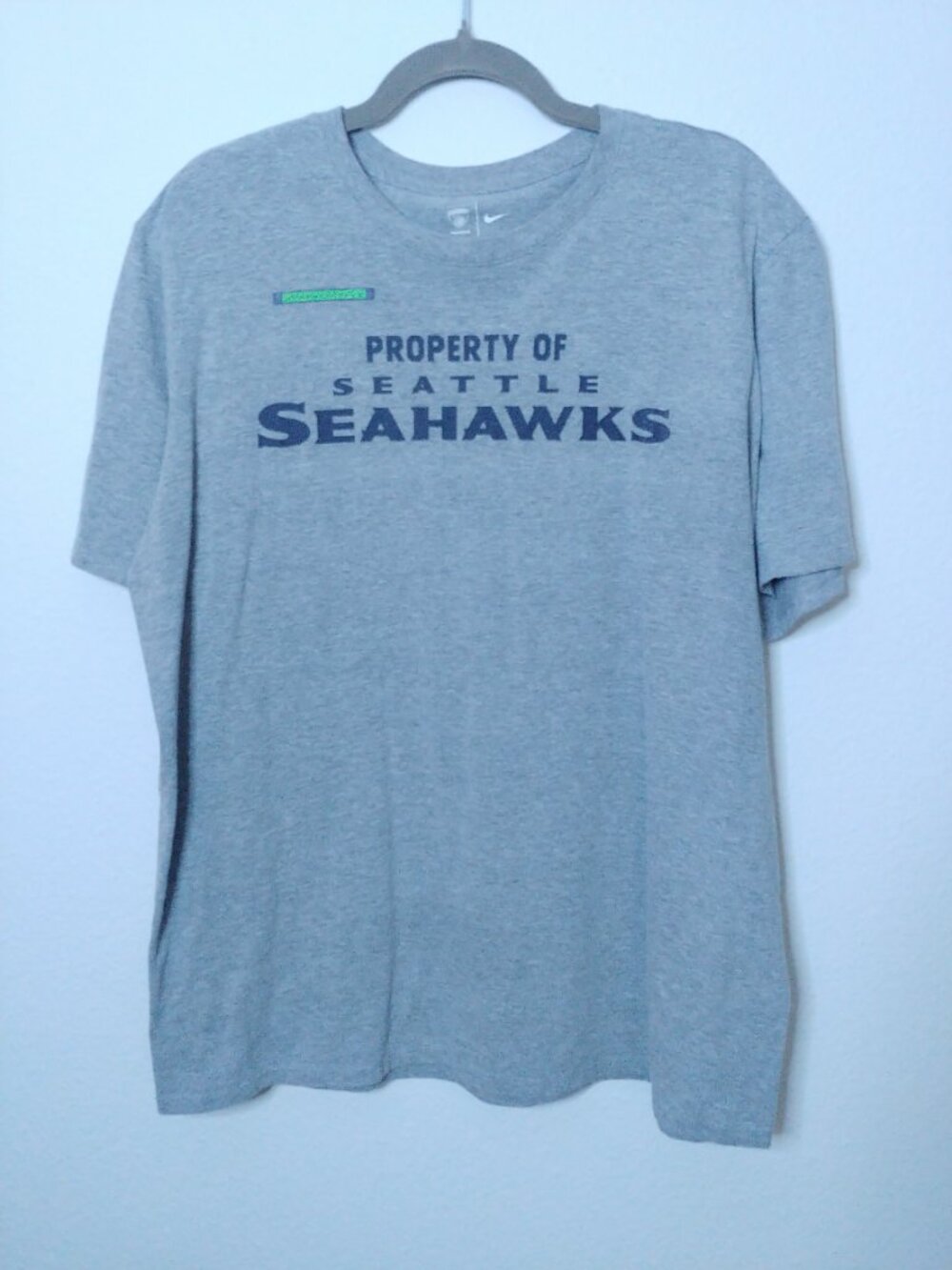 The Nike Tee NFL Gray Seattle Seahawks T-Shirt